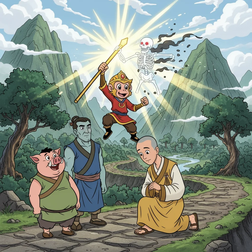 Illustration for: The Demon's Defeat