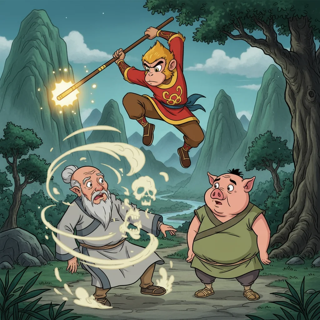 Illustration for: The Old Man Appears