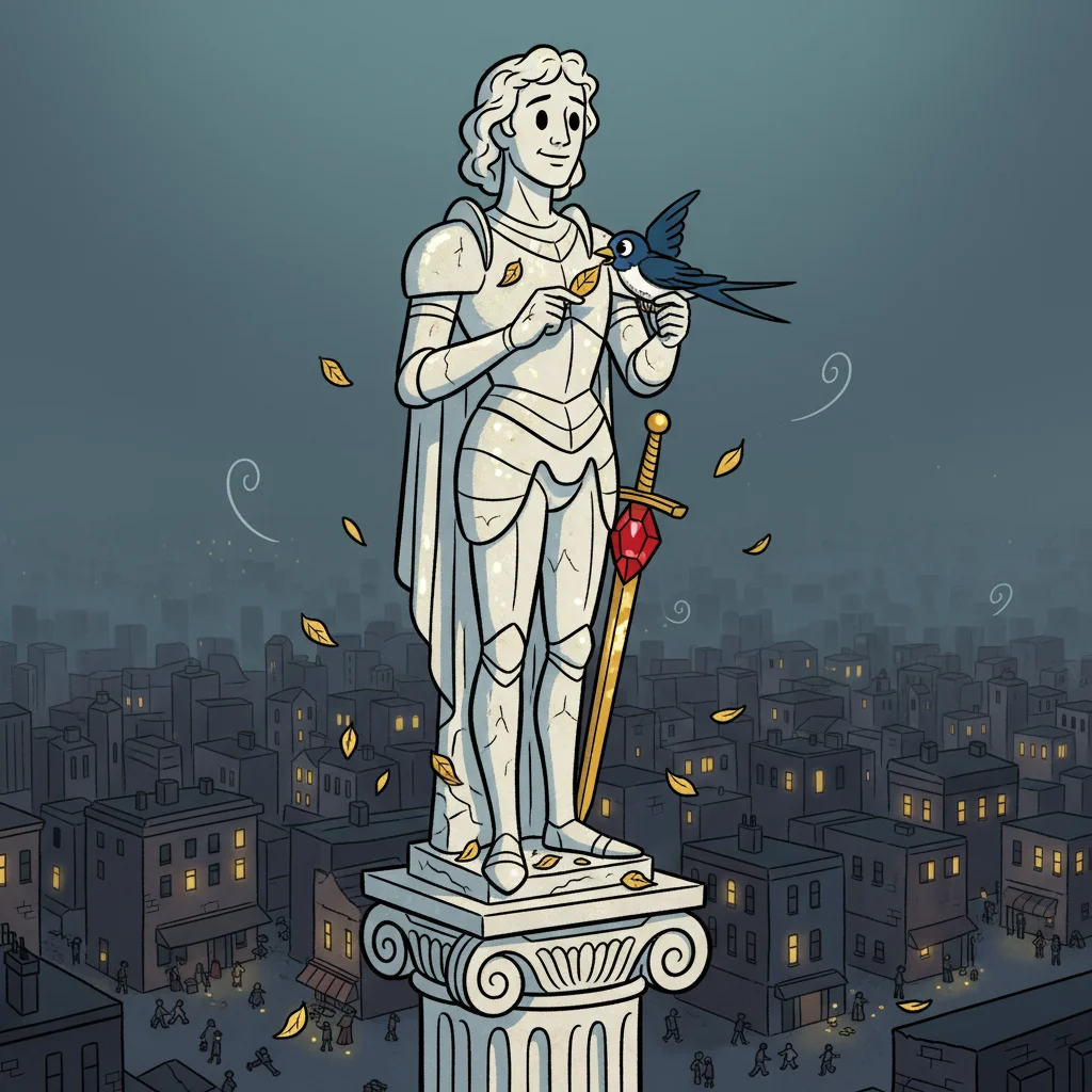 Illustration for: Gold Leaves for All