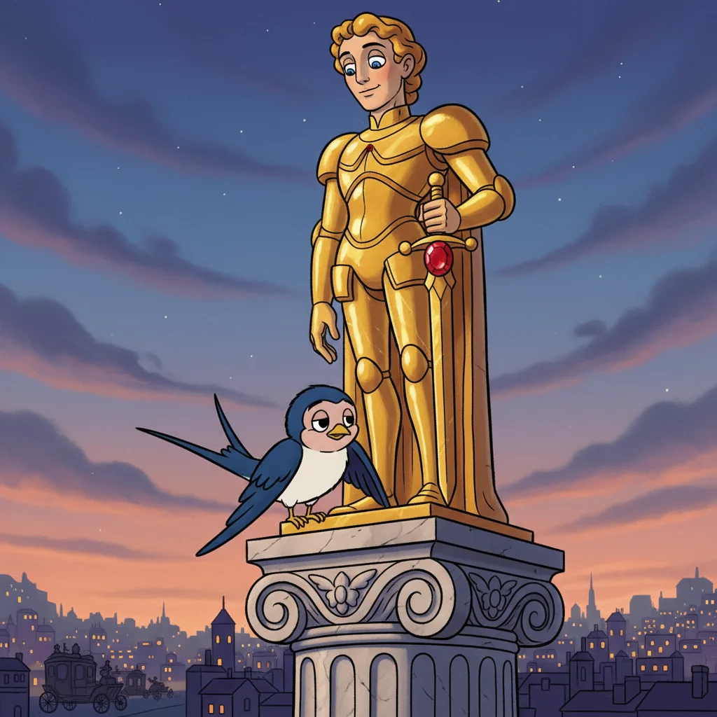 Illustration for: The Weary Swallow