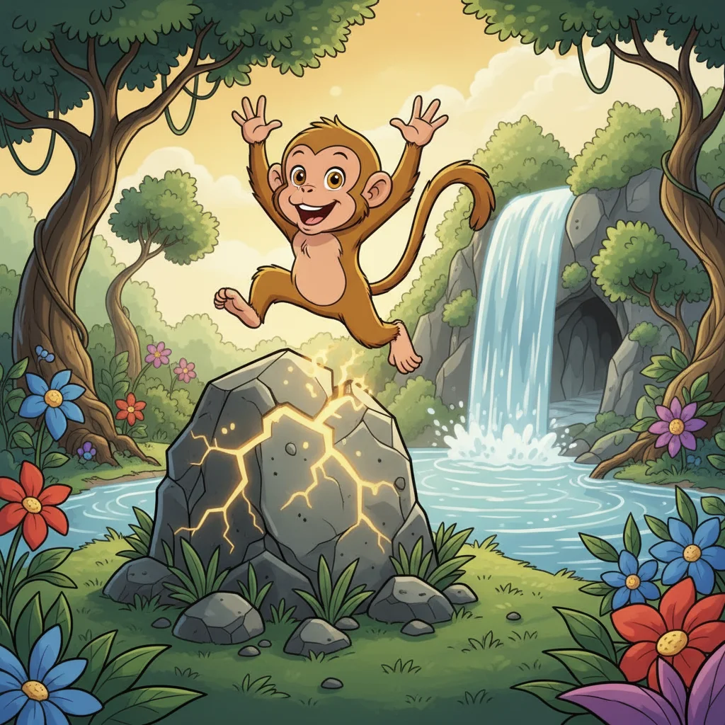 Illustration for: Born From a Magical Stone