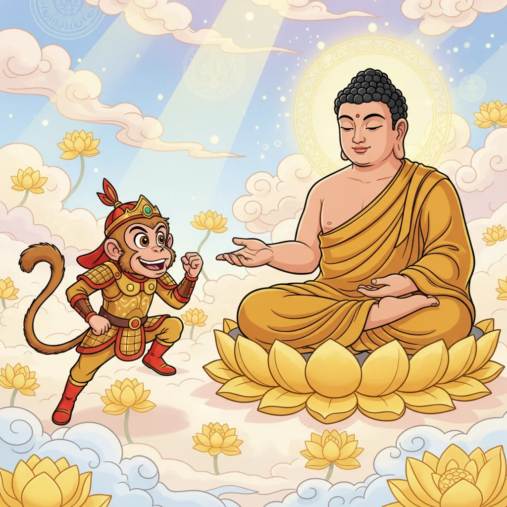 Illustration for: Buddha's Wager