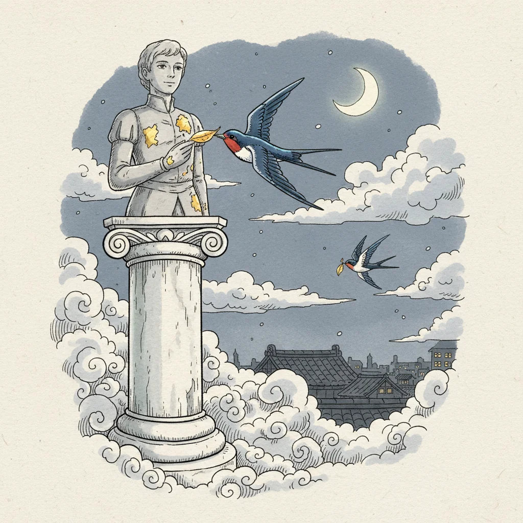 Illustration for: Giving Away the Gold