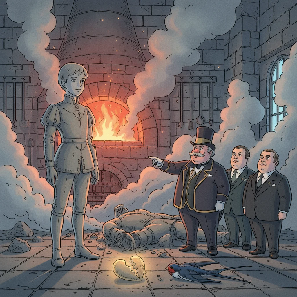 Illustration for: The Statue's Fate