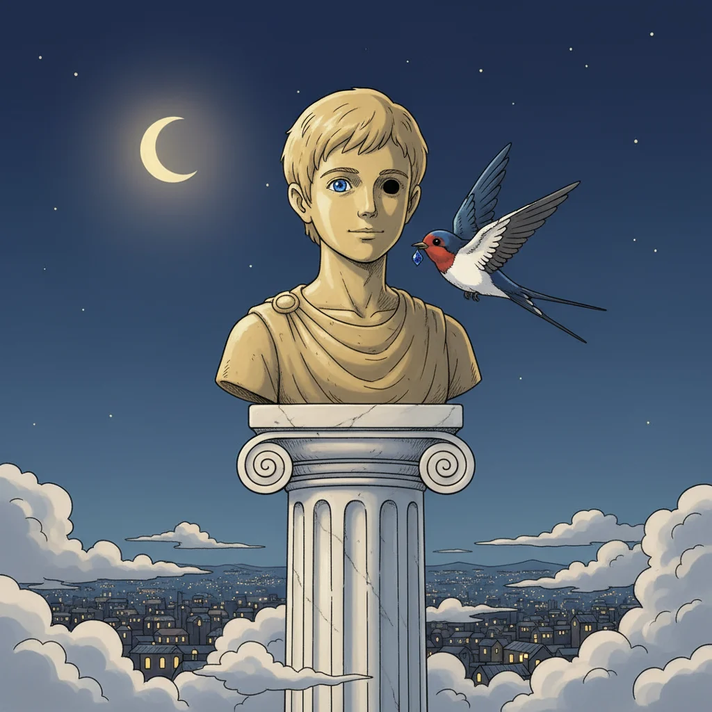 Illustration for: A Sapphire for the Writer