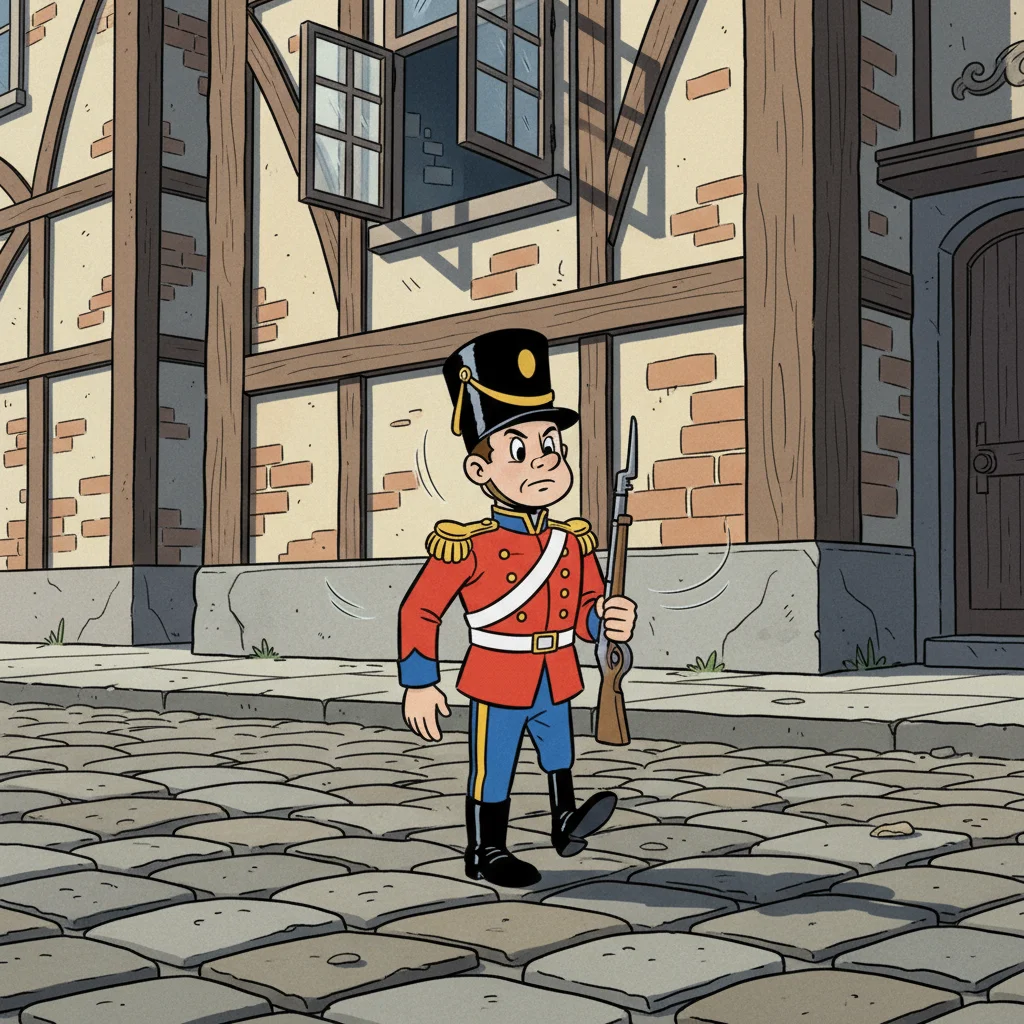 Illustration for: A Sudden Fall