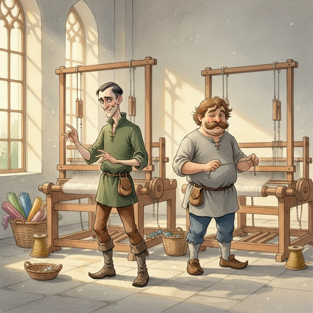 Illustration for: Invisible Weaving