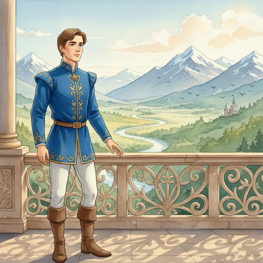 Illustration for: A Prince's Quest Begins