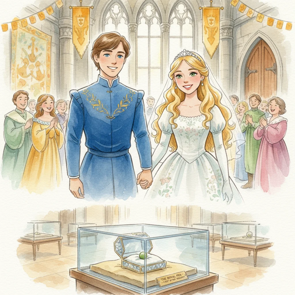 Illustration for: A Happy Ending and The Pea's Legacy