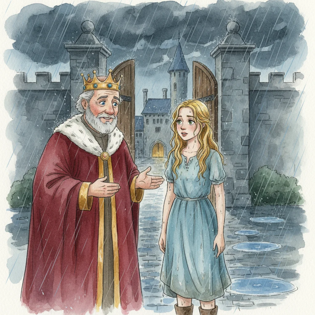 Illustration for: The Wet Princess Appears