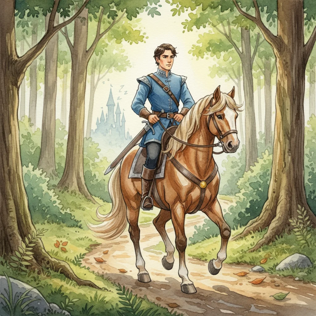 Illustration for: The Young Prince's Quest