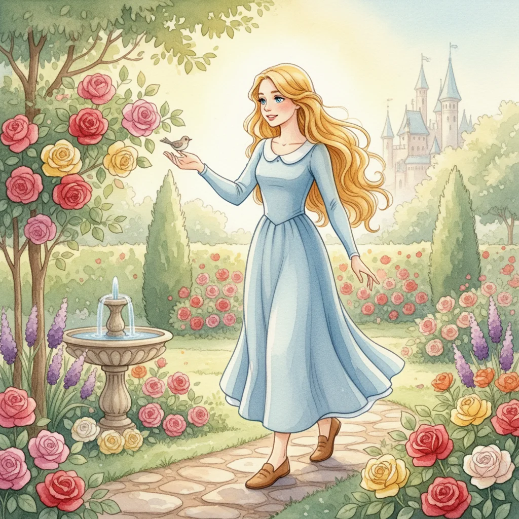 Illustration for: A Princess Loved by All