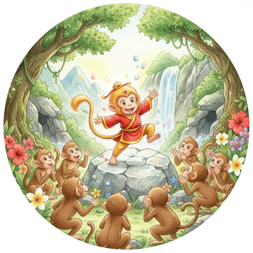 Illustration for: Born from a Magical Stone