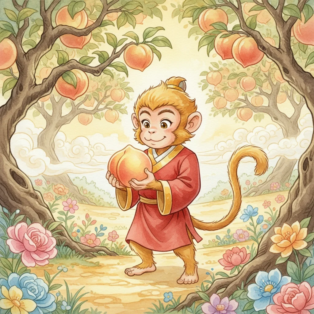 Illustration for: Guardian of Peaches