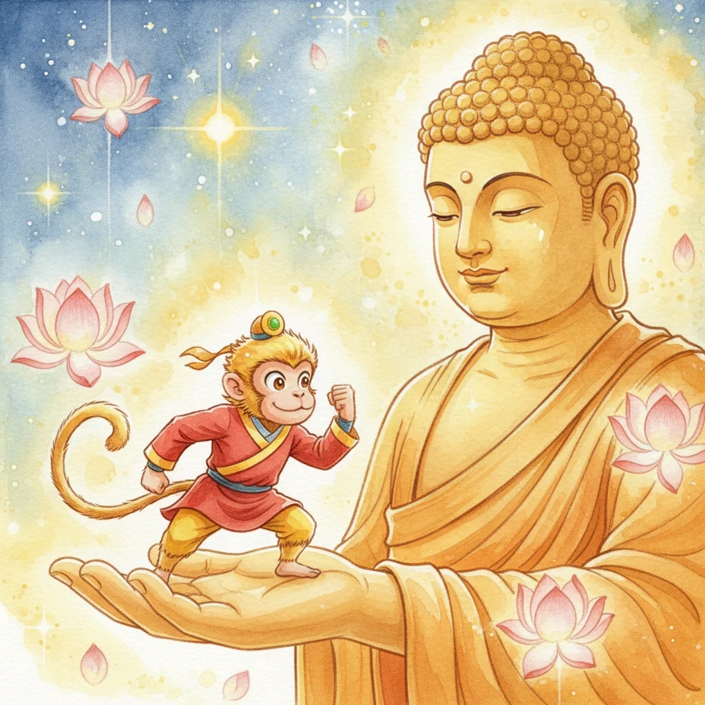 Illustration for: Buddha's Wager