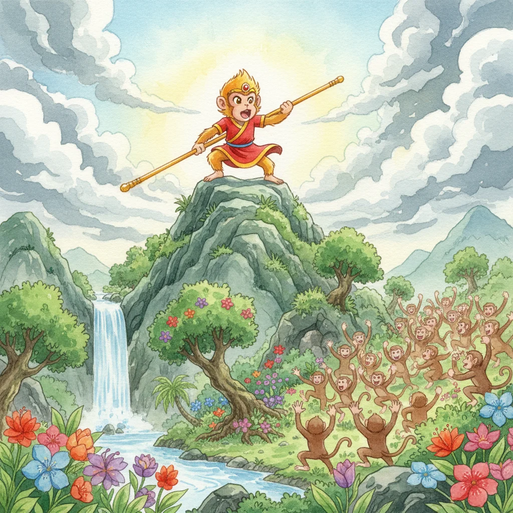 Illustration for: The Great Sage Equal to Heaven