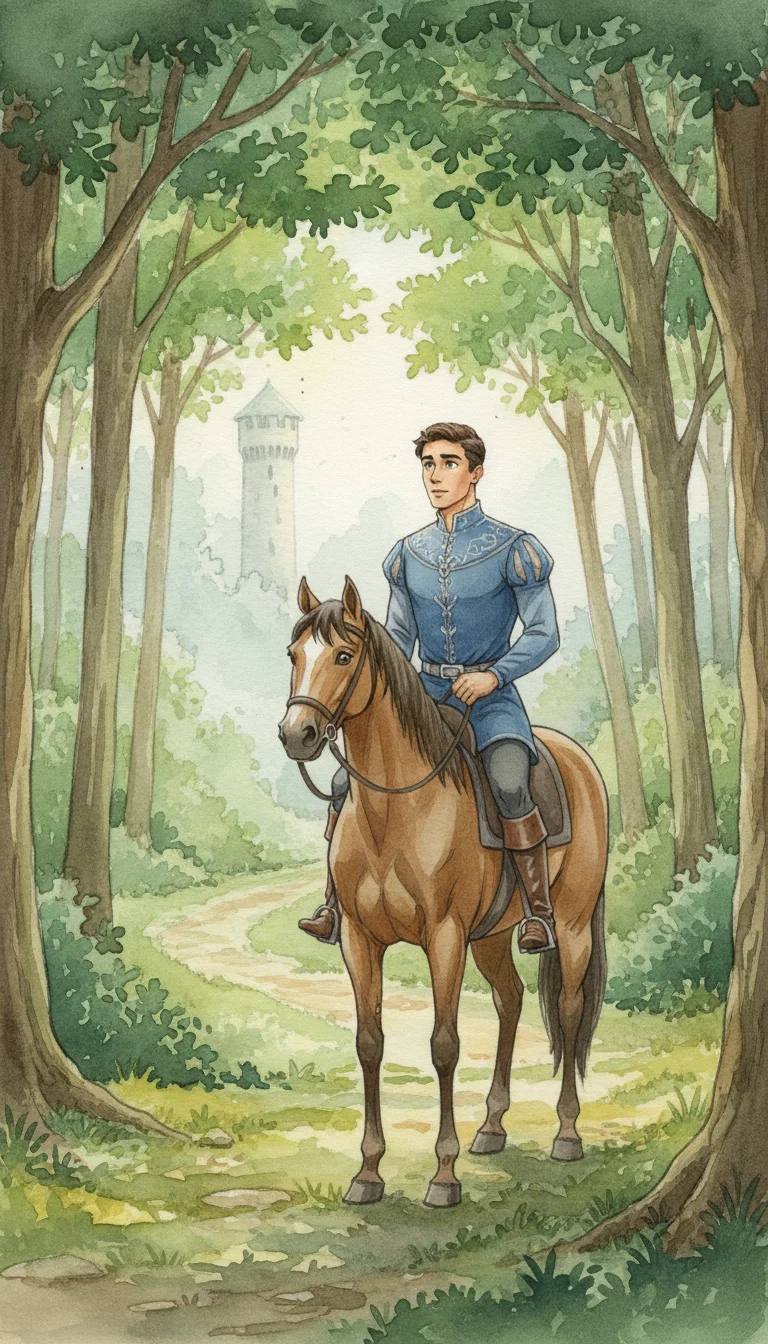 Illustration for: The Prince Hears