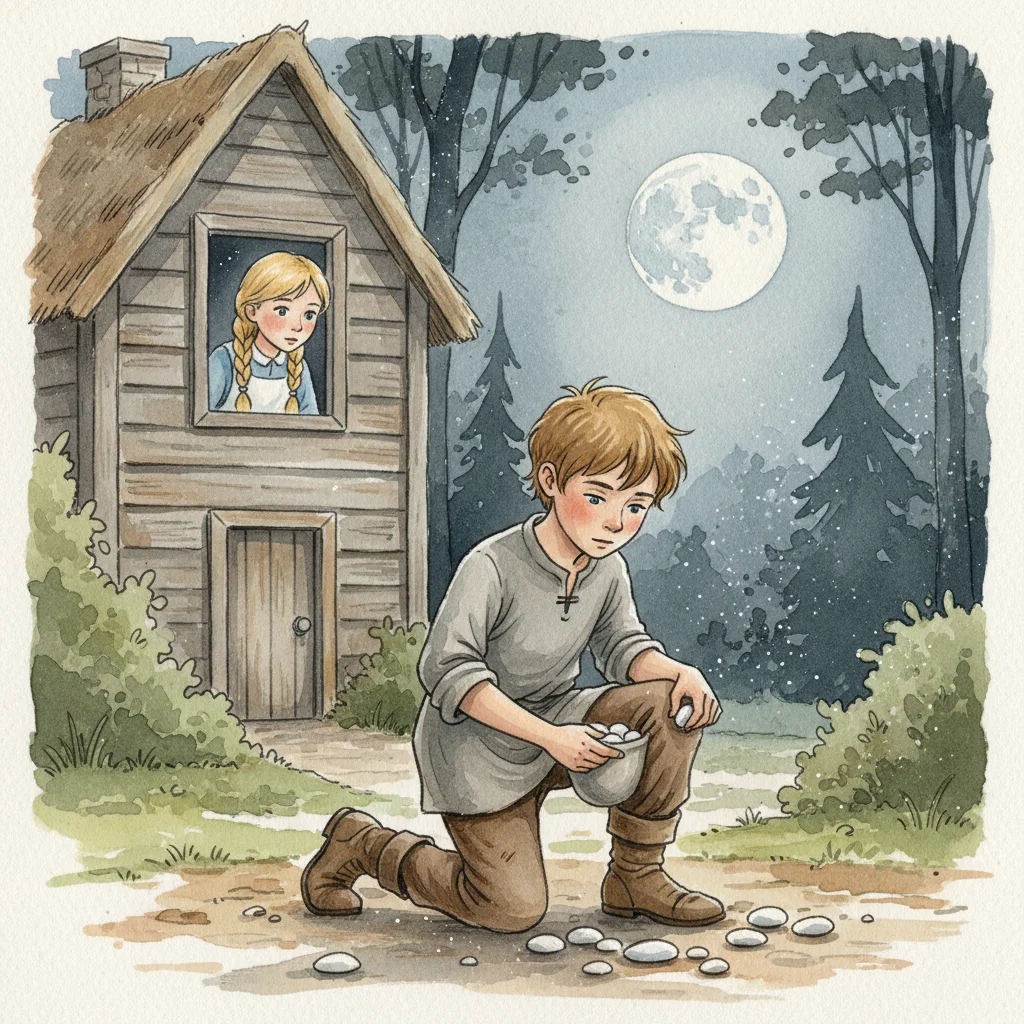 Illustration for: Hansel's Secret Plan