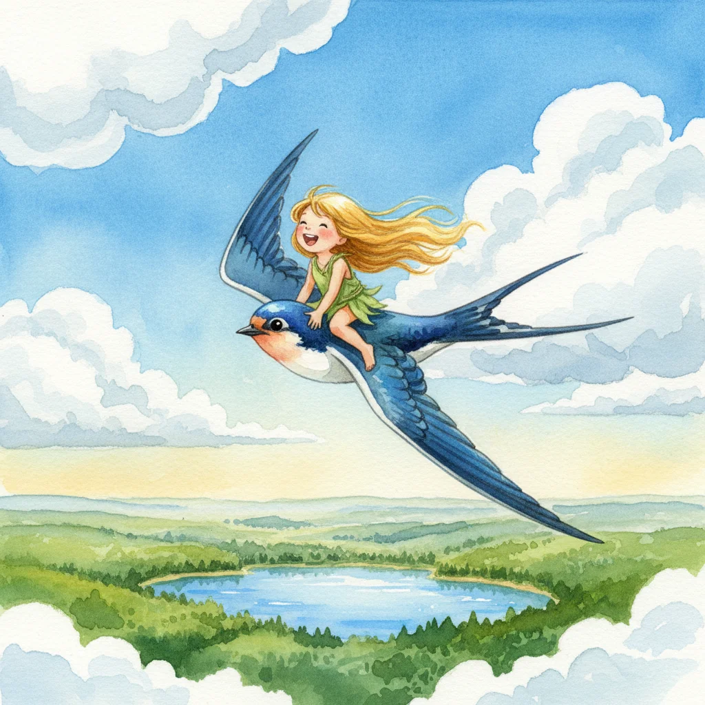 Illustration for: Soaring to Freedom