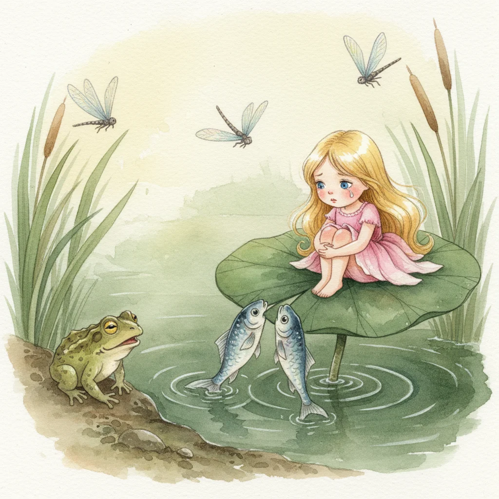 Illustration for: A Tearful Escape