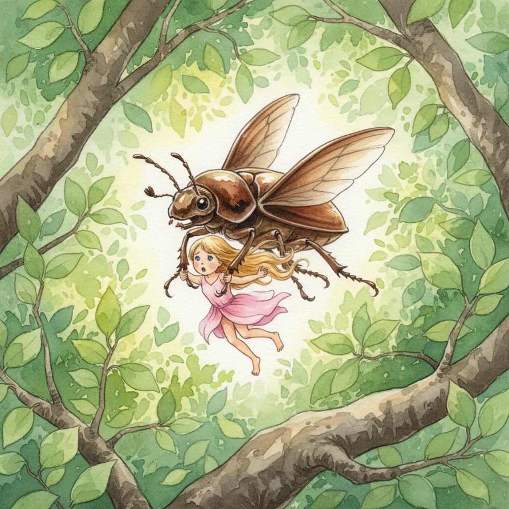 Illustration for: The Beetle's New Toy