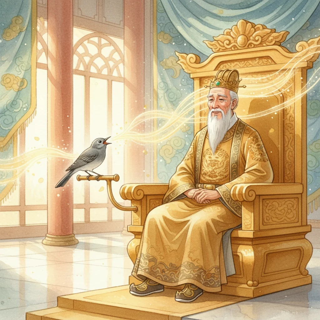 Illustration for: The First Song Before the Emperor