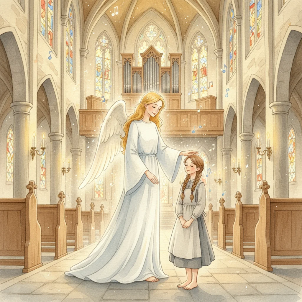 Illustration for: The Angel's Blessing