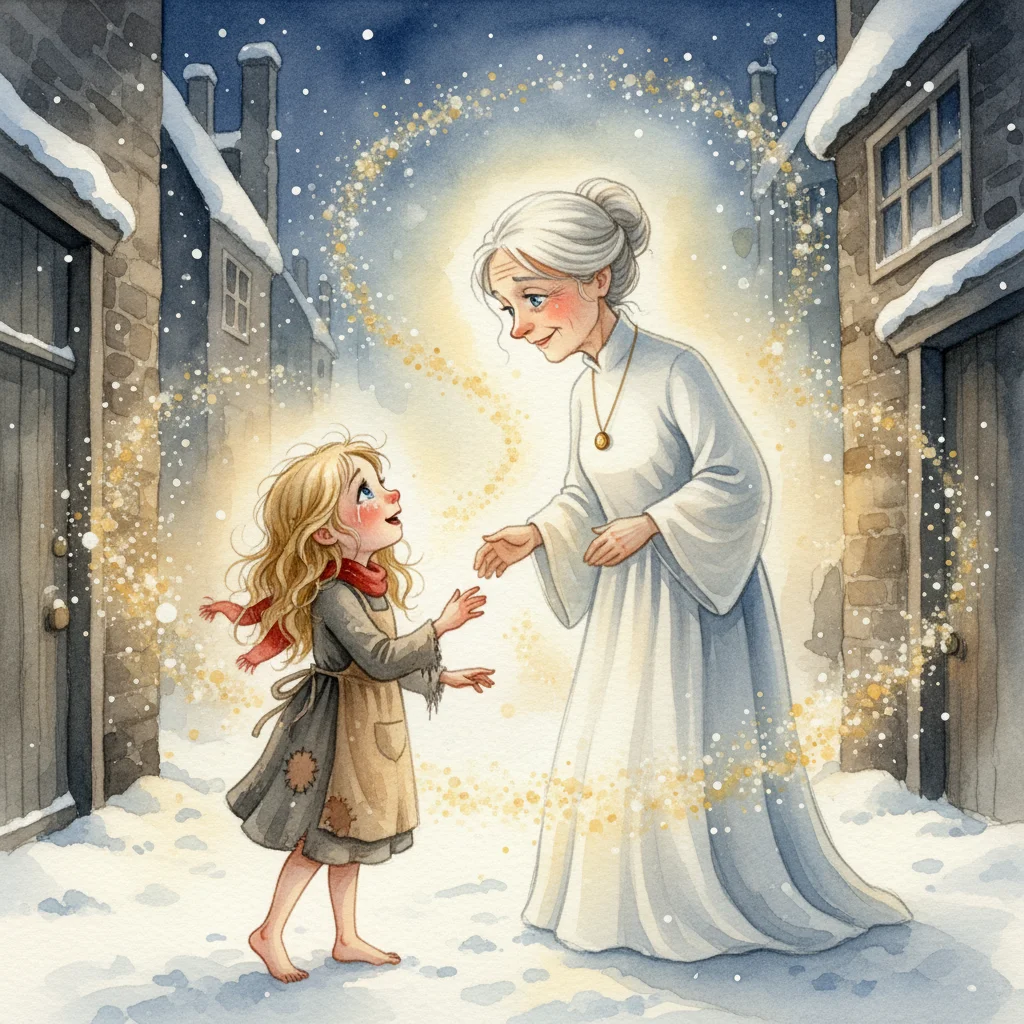Illustration for: Grandmother's Gentle Smile