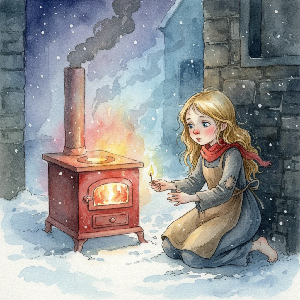 Illustration for: A Roaring Stove
