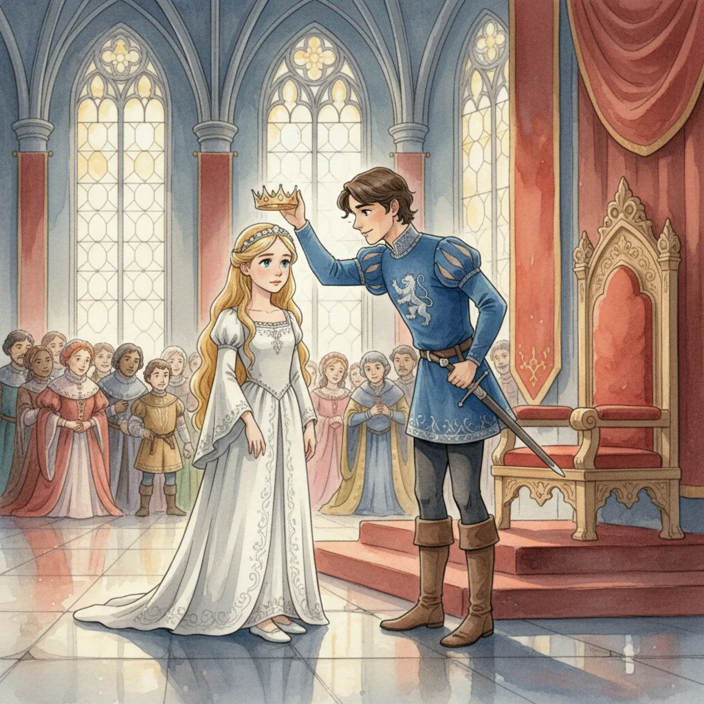 Illustration for: A Silent Queen