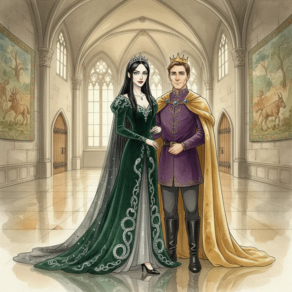 Illustration for: A Cold New Queen