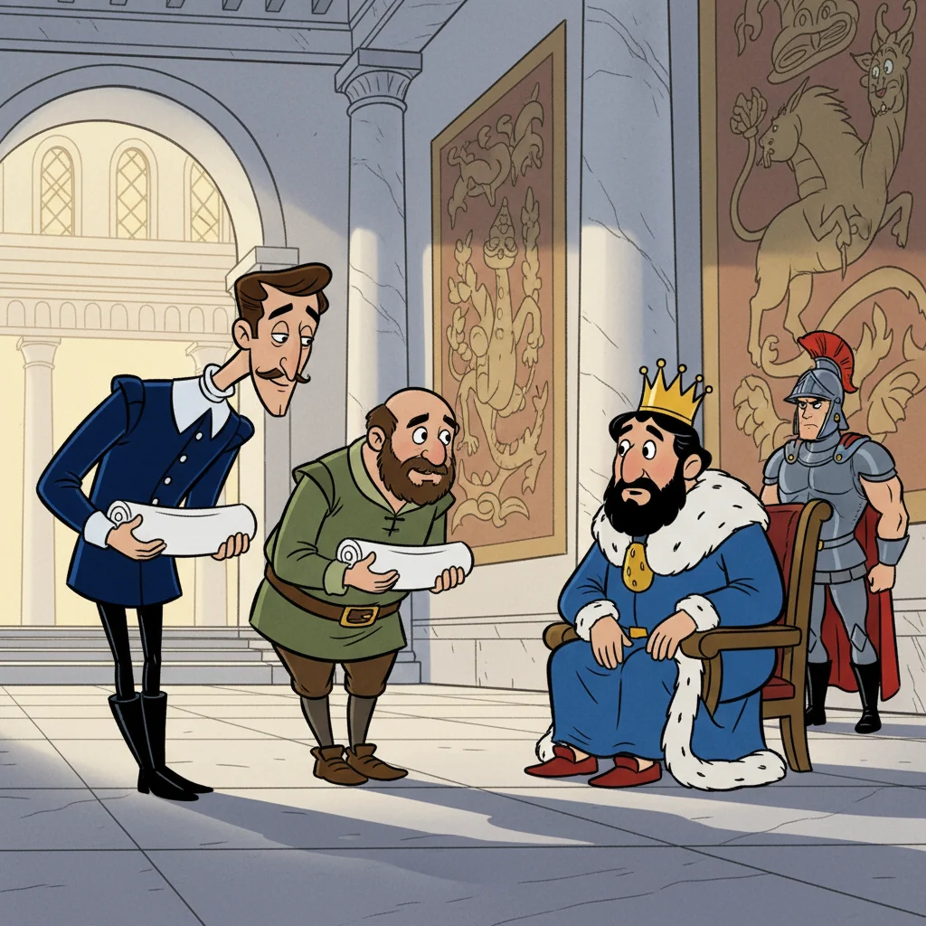 Illustration for: The Mysterious Weavers