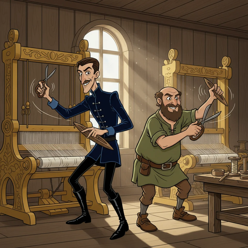 Illustration for: The Empty Looms