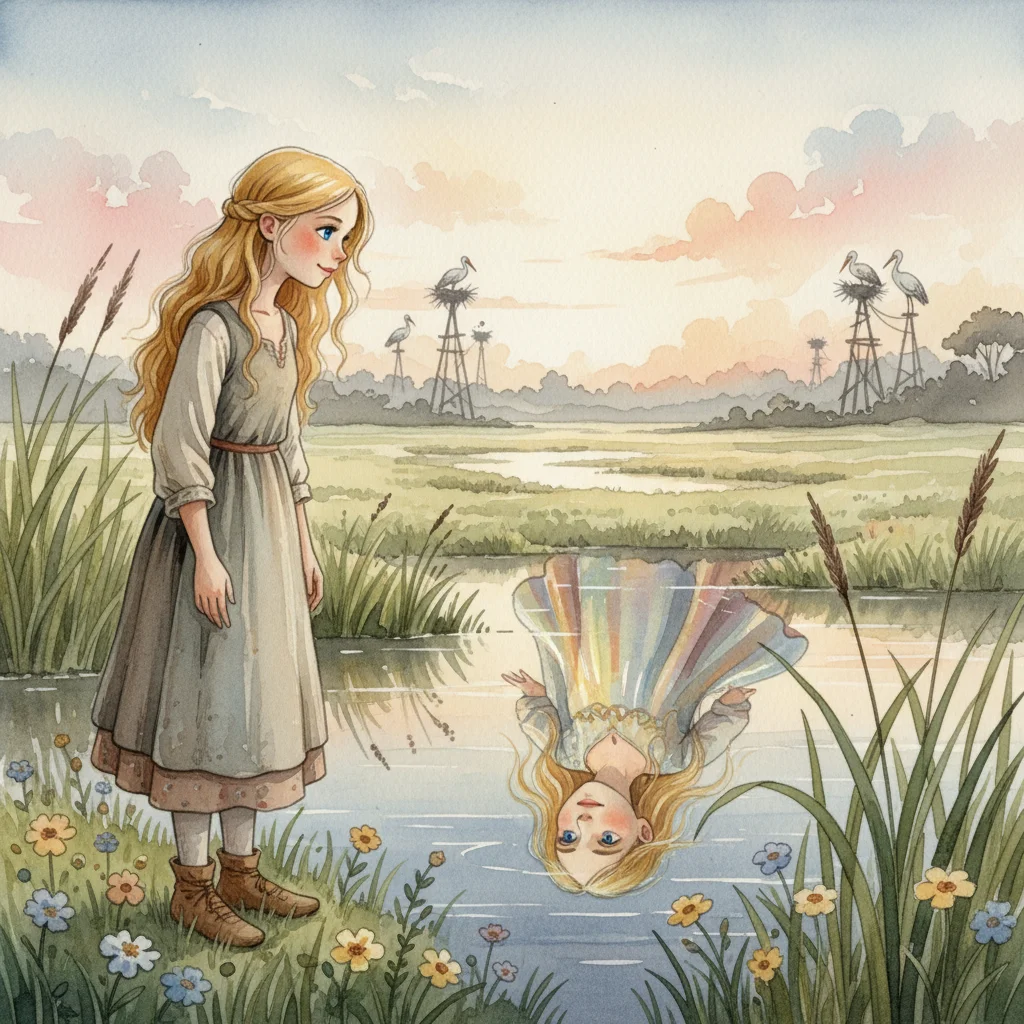 Illustration for: Inga, the Proud Girl