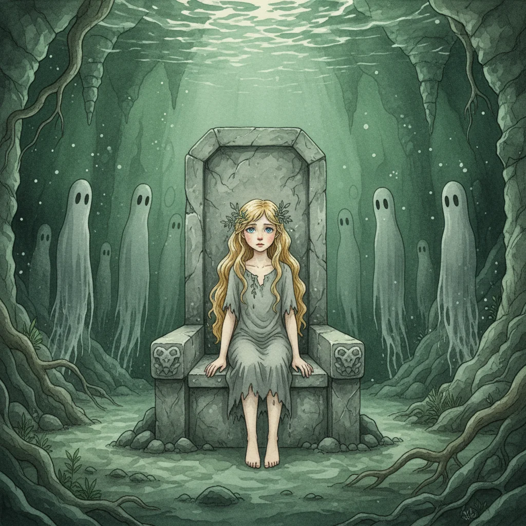 Illustration for: The Stone Seat of Silence