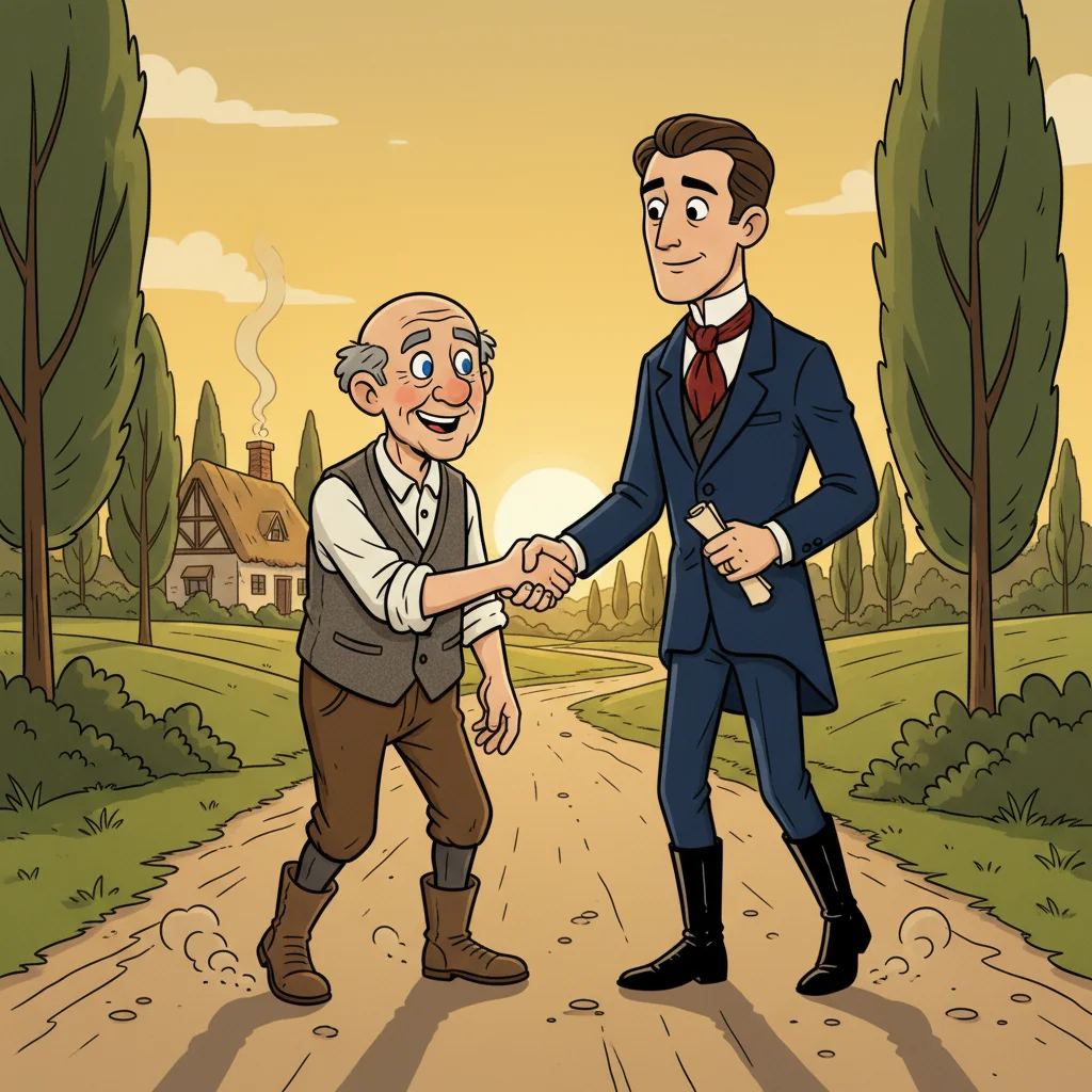 Illustration for: A Wager of Gold