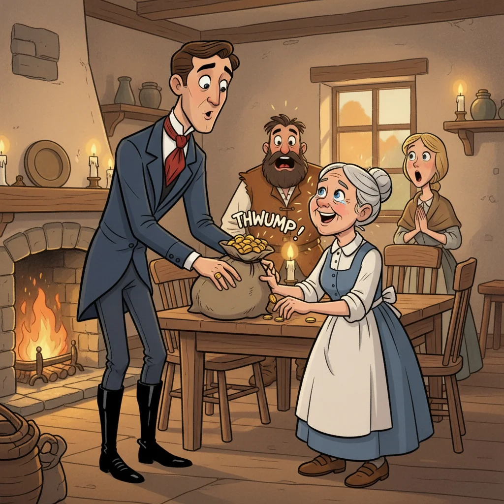 Illustration for: The Gentleman's Surprise