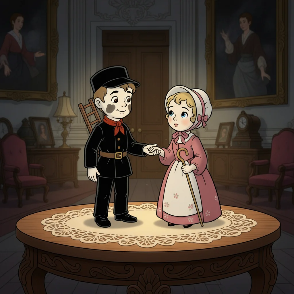 Illustration for: The Chimney Sweep's Promise