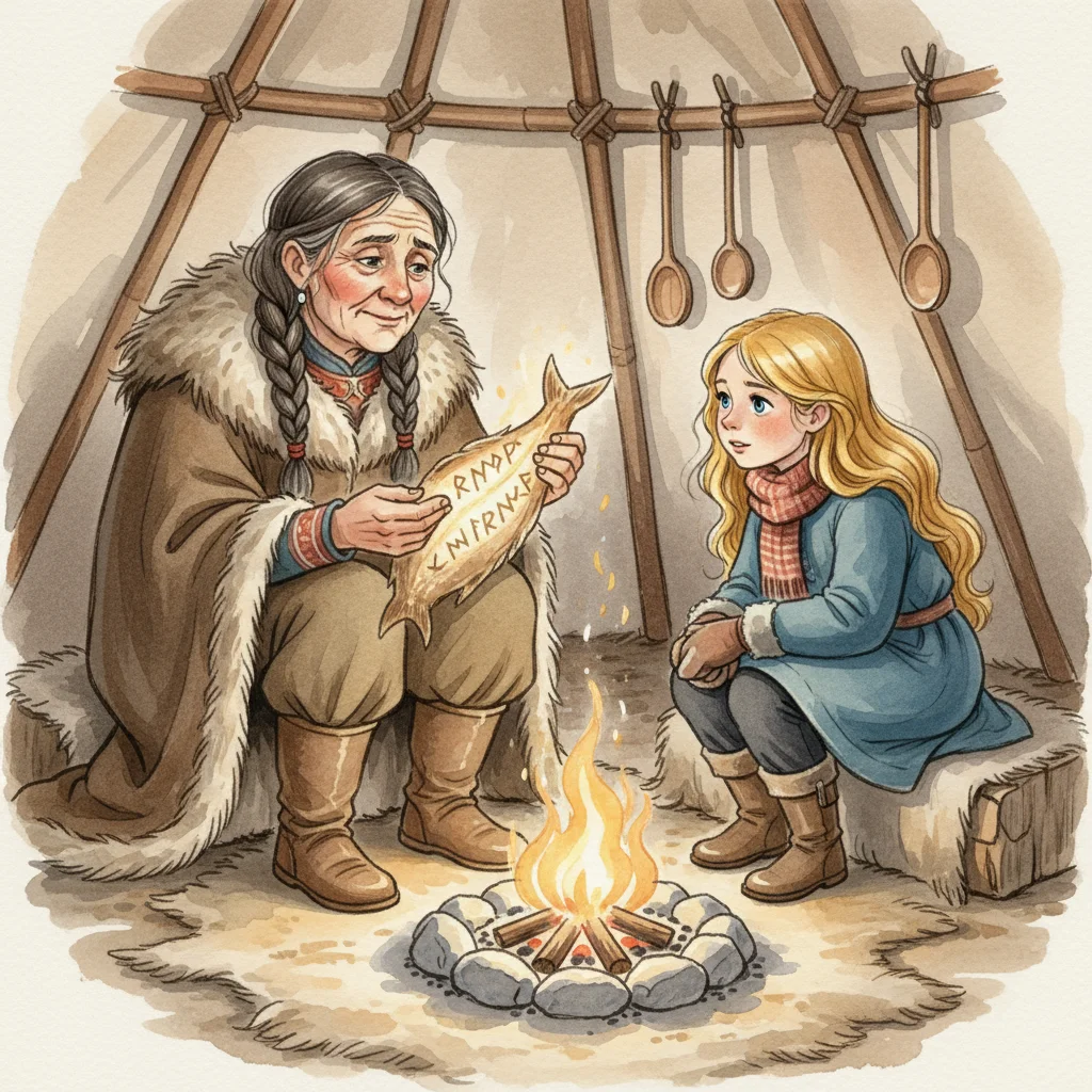 Illustration for: The Lapland Woman's Wisdom
