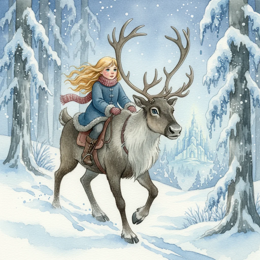 Illustration for: Path to the Ice Palace