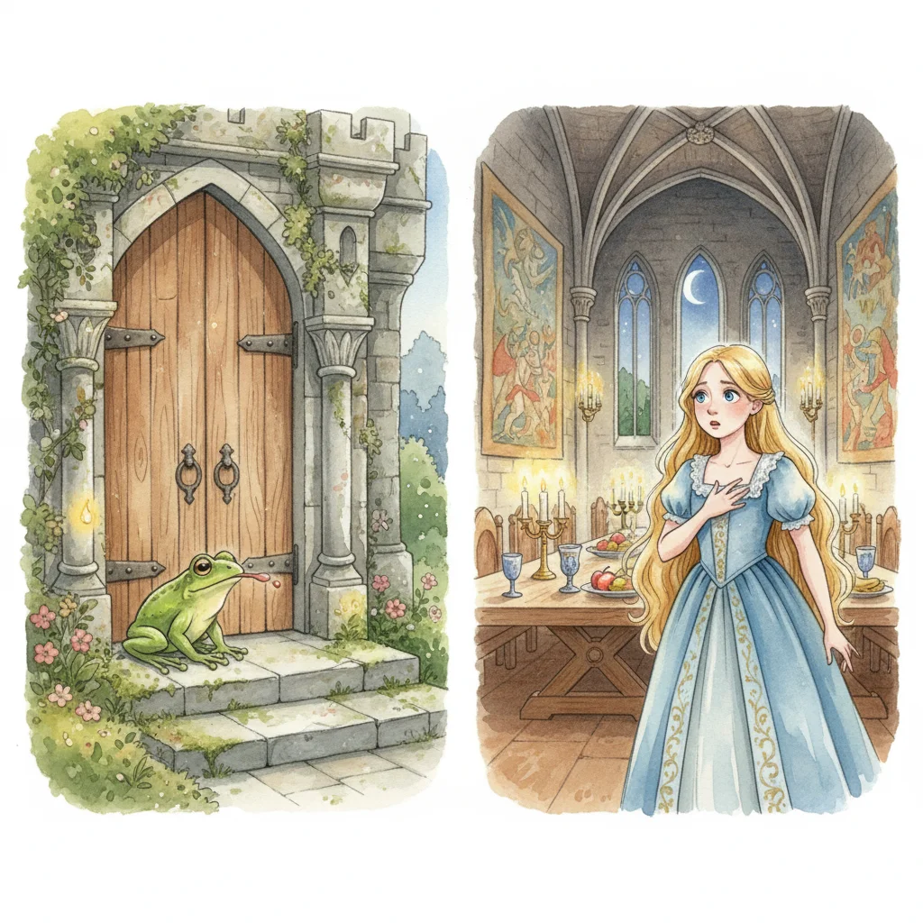 Illustration for: A Knock at the Door