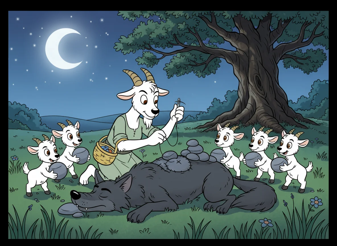 Illustration for: Stones for the Wolf