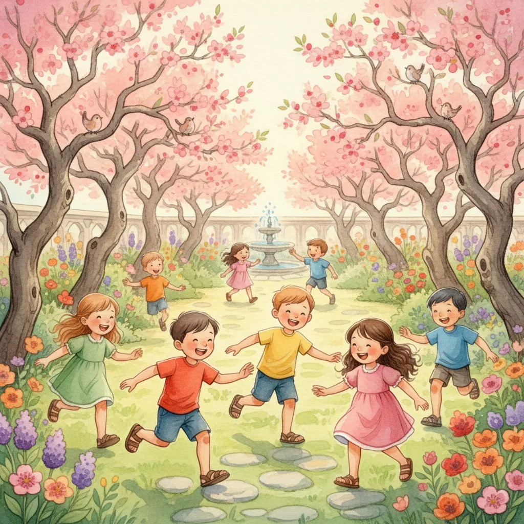 Illustration for: A Garden of Joy