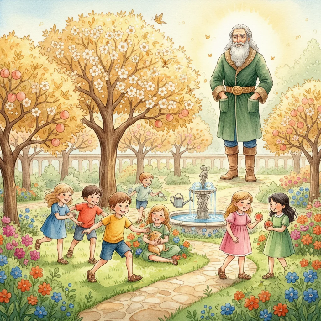 Illustration for: The Garden That Never Dies