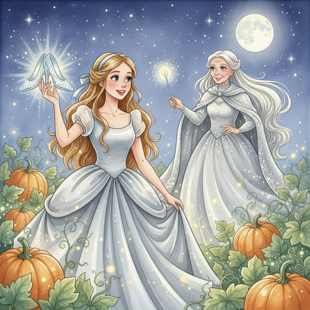 Illustration for: The Crystal Gift