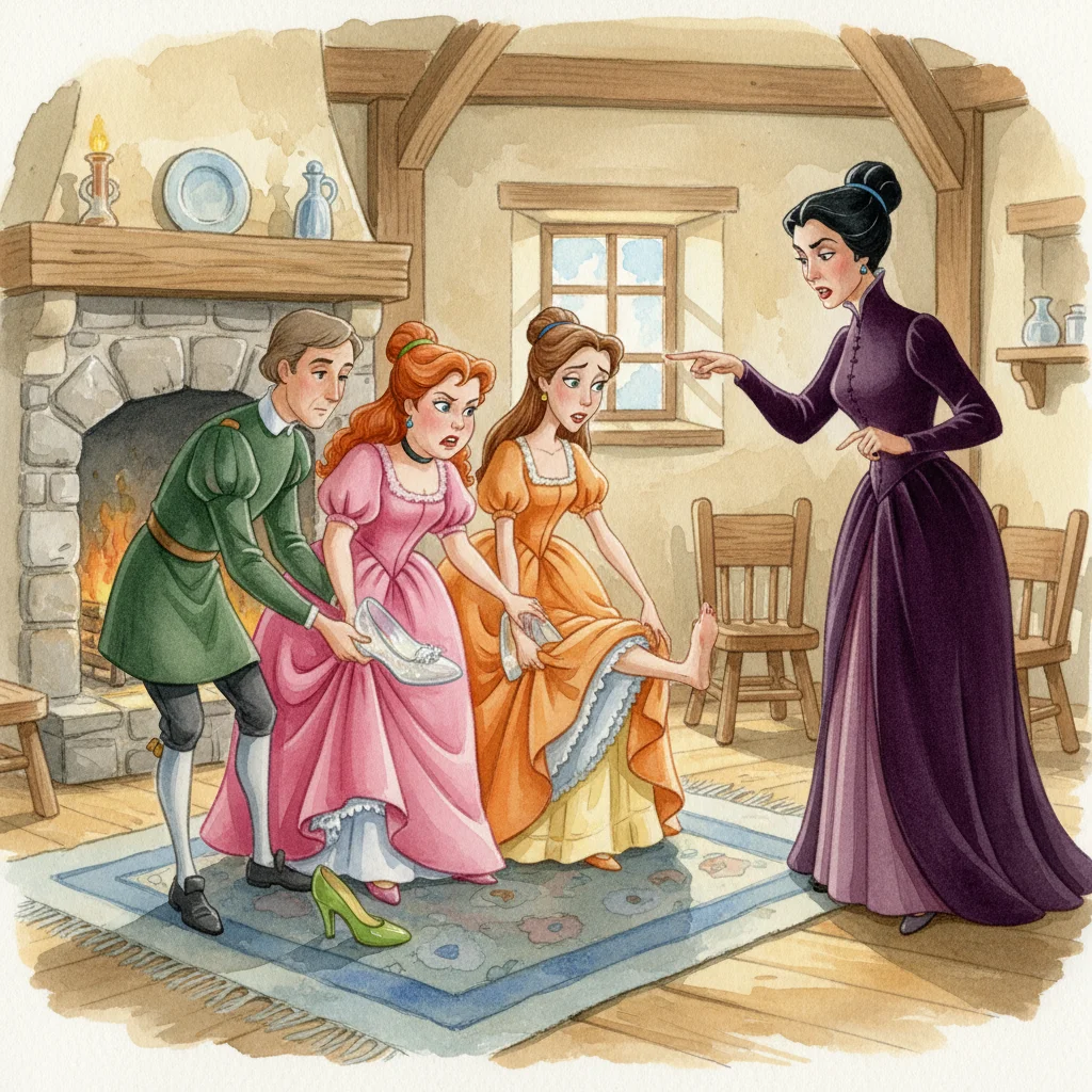 Illustration for: The Sisters’ Attempts