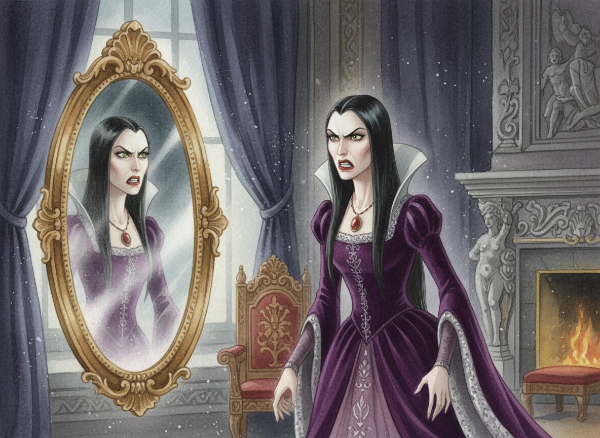 Illustration for: The Mirror's Betrayal Again