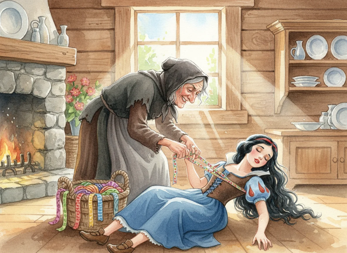 Illustration for: The Poisoned Lace