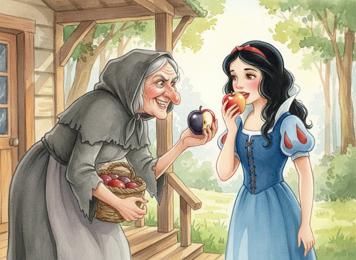Illustration for: The Deadly Apple