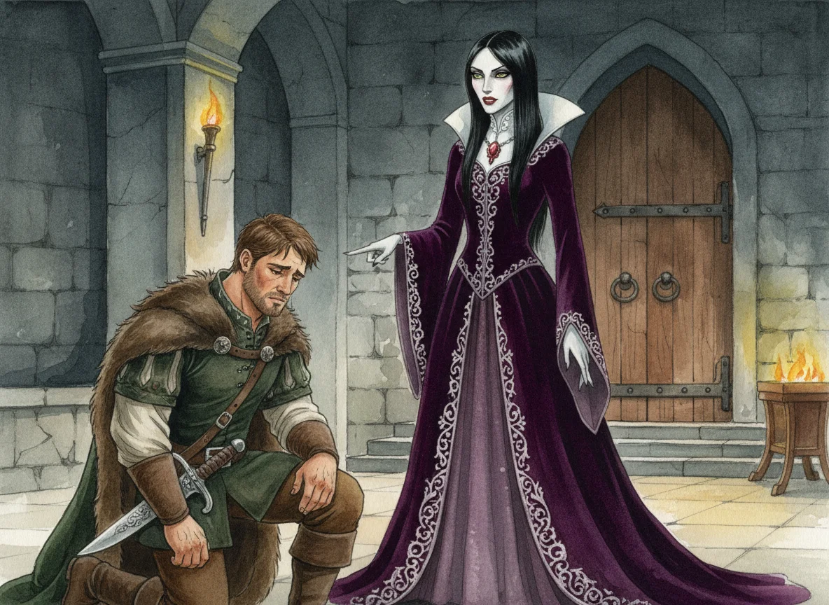 Illustration for: A Cruel Command